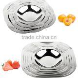 Custom Made Deep Thick Wall Stainless Steel Dinner Plate & Dishes thumbnail-3