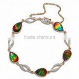 Dongzhou 001VM Color Oval k5 Crystal Sew on Stones With Two Holes thumbnail-4