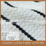 T/R /sp Knit Hacci 2016 High Fashion Fabric White and Black Knit Hatchi thumbnail-3