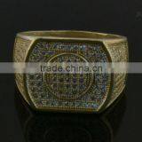 Gold Plated Micro Pave Rings thumbnail-1
