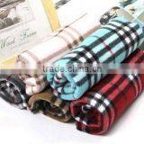Mens and Madam's Plaid Polar Fleece Scarf thumbnail-1
