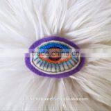 Custom High Quality Embroidered Eye Patch for Clothes Embroidery Patch Made in China Choose Size/color thumbnail-3