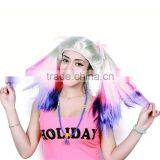 New Fashion Stylish Women Long Full Curly Cosplay Accessories Colorful Fantasy Women Party Halloween Wigs thumbnail-6