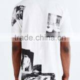 White Photographed Tall T-shirts Wholesale thumbnail-3