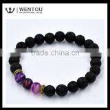 New Designs Hot Sale Lava Beads Bracelet thumbnail-5