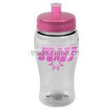 USA Made 18 oz Transparent Sports Bottle With Push And Pull Cap - BPA/BPS-free, FDA Compliant and Comes With Your Logo thumbnail-6