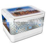 USA Made Igloo Legend 6 Duo Deco - 5 Quarts, 6 Can-capacity, Has Ultratherm Insulation and Comes With Your Full Color Logo thumbnail-1