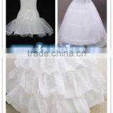 2014 Hot Sale New Styles Fashion Wedding Bridal Petticoats Elegant Wedding Tulle Petticoat for Bridal thumbnail-1