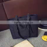 82753 PU Leather Polyester Miracle Tassel Shoulder Bag