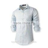 Best Price Customise Mens Heavy Organic Cotton Work Shirt With Check Pattern thumbnail-2