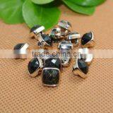 Monopoly Square Button Black Powder Sub Shirt Button Cufflinks Diamond Buckle Garment Accessories thumbnail-1