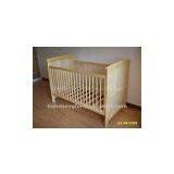 Newzealand Solid Pine Baby Cot Bed thumbnail-1
