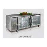 1800x800x800 440L Ventilated Refrigerated Prep Table For Kitchen , 2 Door thumbnail-1