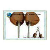 Offset Printing Plastic Shoe Stretcher , Spring OEM Brown Adjustable Shoe Trees thumbnail-1