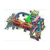 2 Cavity Plastic Blow Moulding Machine / Water Bottle Blowing Equipment