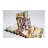 Christmas Greeting Card Pop Up Book Printing Service With DVD / CD / VCD