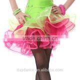 Girl Sexy Open Back Sequin Latin Dance Dress Child Kid Rhinstone Tango Salsa Ballroom Performance Dresses thumbnail-4