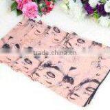 PRINTED POLYESTER SCARF thumbnail-3