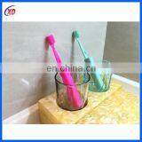 New 2016 Silicone Dental Toothbrush Factory Cleaning Silicone Baby Finger Toothbrush