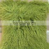 18" Mongolian Lamb Pillow thumbnail-2