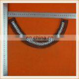 Latest Custom Wholesale Design Rhinestone Beads Embroidery Neck Trim thumbnail-5