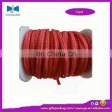 Flat Red Braided Nylon Non-elastic Cord