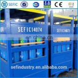 EN ISO9809 Oxygen Cylinder Rack DNV Rack Gas Bottle Bundle With Perfect Design