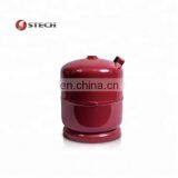 Stech Low Pressure Steel Material 3kg Lpg Tank Lpg Cylinder thumbnail-3