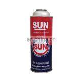 China Empty Butane Gas Canister and Refillable Aerosol Empty Spray Butane Gas Can 220g thumbnail-2