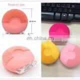 Mini Portable Waterproof Silicone Facial Cleansing Face Washing Brush Supplier thumbnail-3