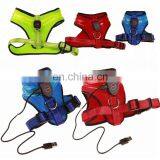 Soft Mesh Safety Led Dog Harness Vest Usb Rechargeable for Night Walking thumbnail-1