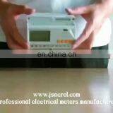 Three  Phase Din Rail Electric Power Smart Analog Digital Energy Meter/Kwh Energy Meter with ct coil