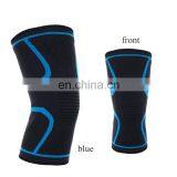 2019 High Elasticity Knee Support Pads Guard Outdoor Sports Protector Lifting Knee Sleeves Wrap for Basketball Football Running thumbnail-1