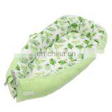 Baby Lounger, Baby Nest Super Soft 100% Cotton and Breathable Newborn Baby Lounger thumbnail-6