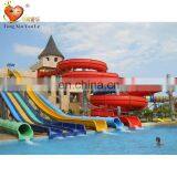 Outdoor Commercial Adults Fiberglass Big Prices Water Slides for Sale