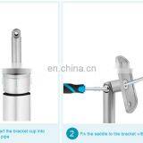 304 Stainless Steel Vertical Removable Handrail Tube Brackets Casting Balustrade Adjustable Support thumbnail-5