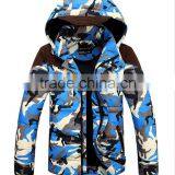 High Quality Soft Men Fashion Camo Down Jacket for Man thumbnail-3