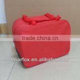 2014 Hot Red Trolley Cooler Bag With Wheels thumbnail-5
