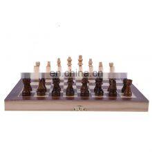 High Quality Wooden Various Sizes Foldable Portable Puzzle Board Game Luxury Wooden Chess Board Games thumbnail-4