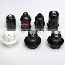 Good Quality E27 Lamp Socket CE Black Bakelite Lampholder thumbnail-2