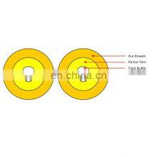 Good Quality 2 Core Duplex 8-Type Indoor Fiber Optic Cable GJFJV thumbnail-2