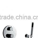 Wall Mounted Concealed Bath Shower Set Hidden Bathroom Overhead Shower And Handle Shower thumbnail-1