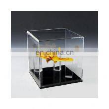 Plastic Figure Toy Box Display Acrylic Plane Model Case