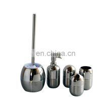 Набор из 5 предметов ванных принадлежностей. Серия ванных принадлежностей из нержавеющей стали с зеркальным покрытием thumbnail-1