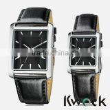 OEM Brand Quartz Business Wrist Alloy Promotion Watches With Leather Strap