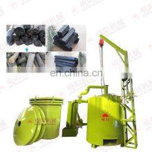 Smokeless Hard Wood Charcoal Barbecue Wood Lump Charcoal Carbonization Furnace Machine thumbnail-2