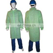 High Quality PP/SM Disposable Medical Coats Laboratory Coat thumbnail-1