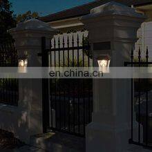 Waterproof Outdoor Sensor Garden Wall Plastic Led Solar Lamp thumbnail-5