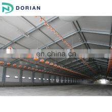 Used Steel Frame Chicken Shed Poultry Farming House Design thumbnail-2