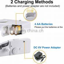 Mini Portable Handheld Cordless Sewing Machine Hand Held Stitch Home Clothes thumbnail-4